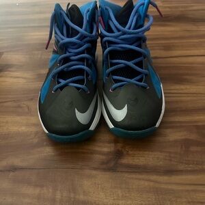 Nike Kids' Blue and Black Athletic Shoes